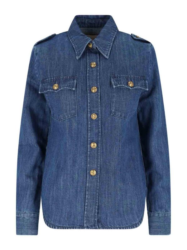 VALENTINO: Hemden - Hemd - Blau