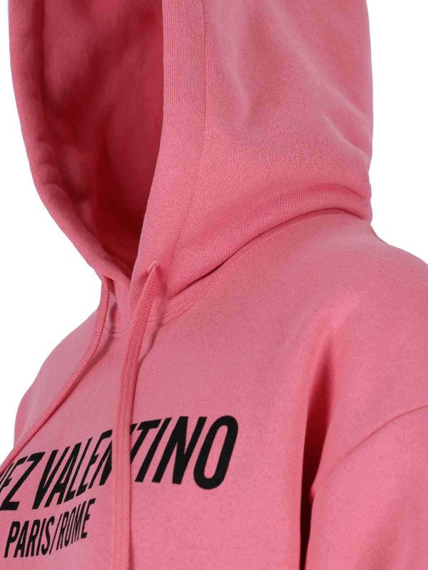 VALENTINO buy online Logo hooded sweatshirt