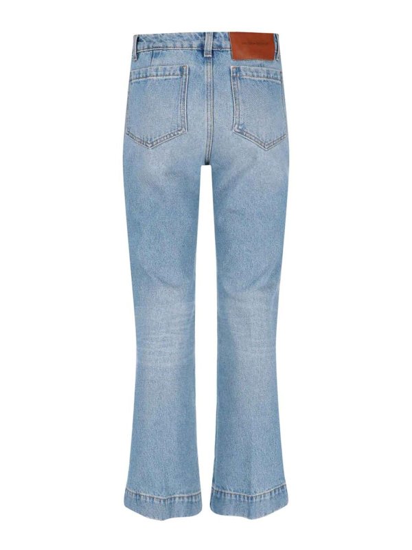 VICTORIA BECKHAM: ブーツカットジーンズ online - ブーツカットジーンズ - ブルー