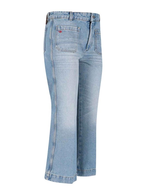 The Best Shops VICTORIA BECKHAM: ブーツカットジーンズ - ブーツカットジーンズ - ブルー