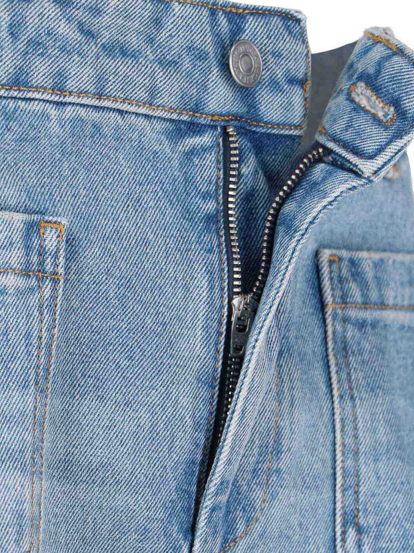 ブーツカットジーンズ - ブルー shop online: VICTORIA BECKHAM