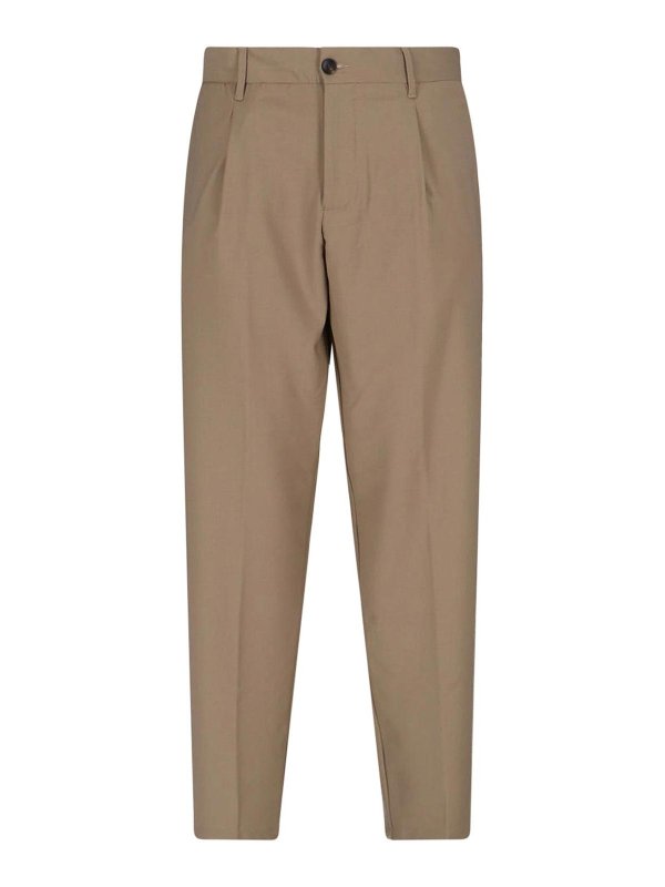 WHITE SAND: Pantalones casual - Pantalón Casual - Beis