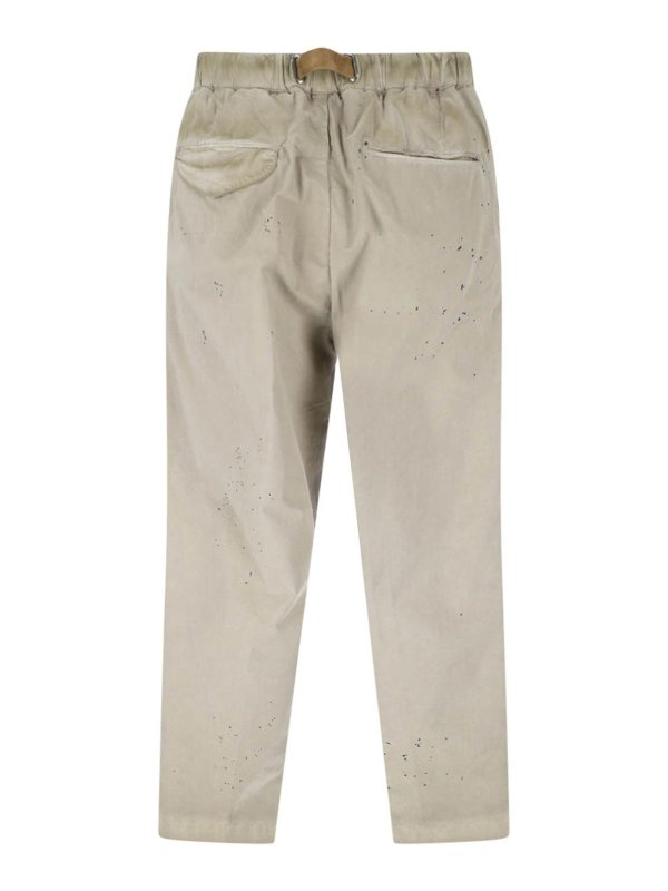 WHITE SAND: casual trousers online - Straight trousers with belt