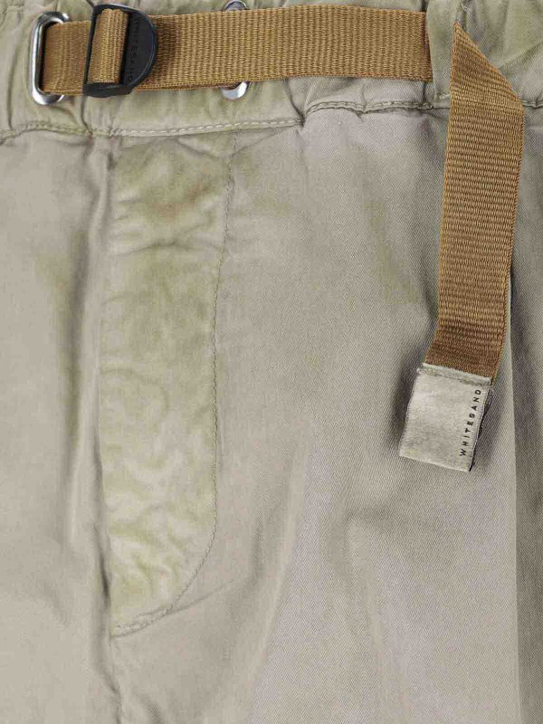 WHITE SAND buy online Straight trousers with belt