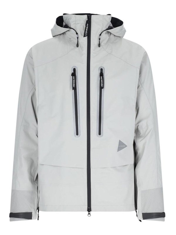 AND WANDER: カジュアルジャケット - カジュアルジャケット - グレー