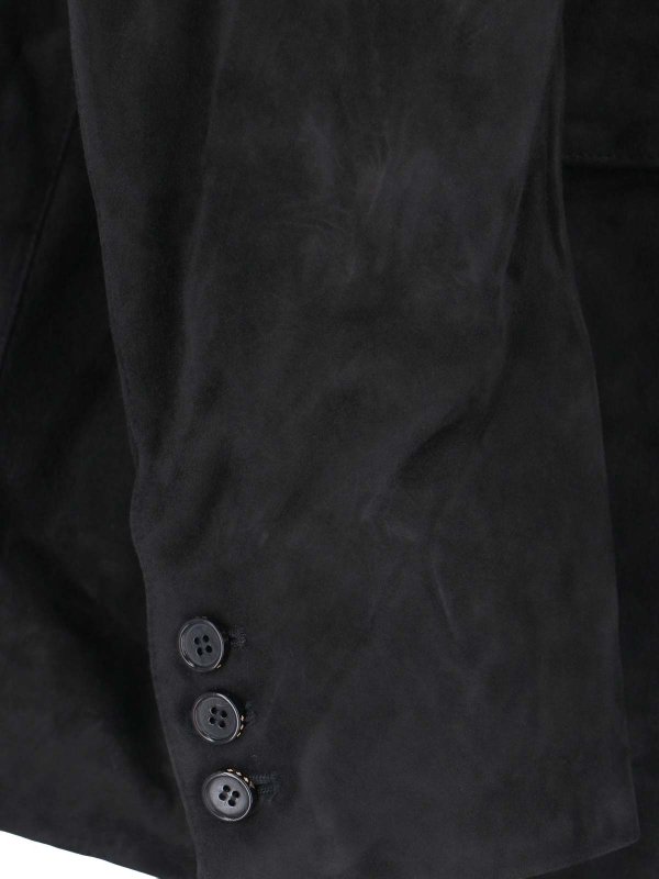 Single -breasted suede jacket shop online: TONYWACK