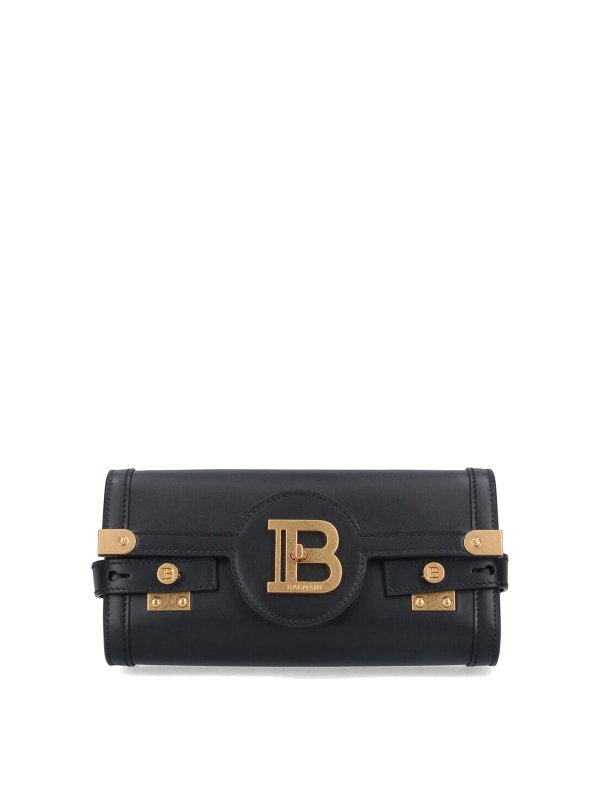 Balmain: Clutches - Clutch - Schwarz