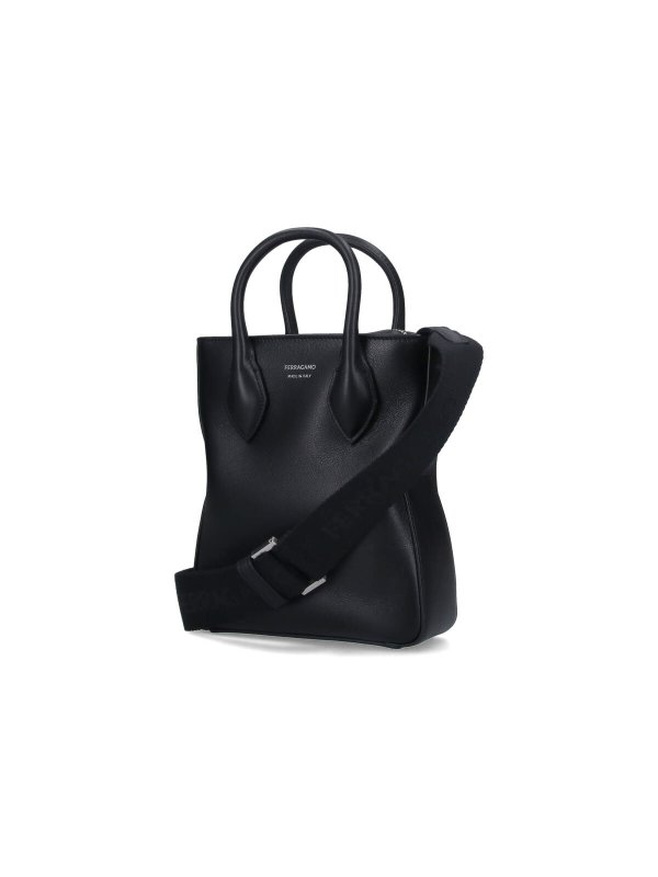 FERRAGAMO: トートバッグ online - トートバッグ - 黒