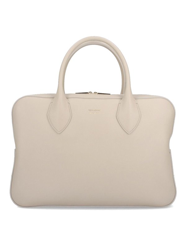 FERRAGAMO: cross body bags - Medium handbag logo