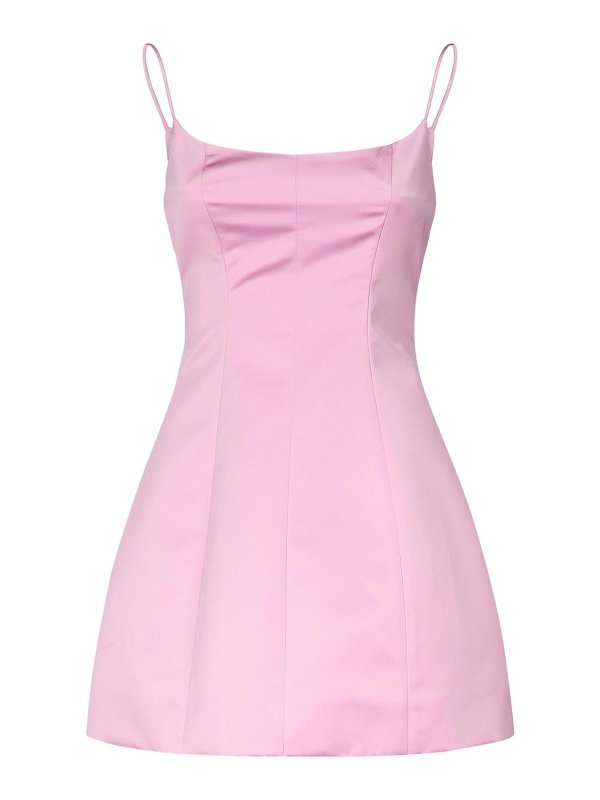 BLUMARINE: ショートドレス - 膝丈/ミディスカート - ヌードカラー