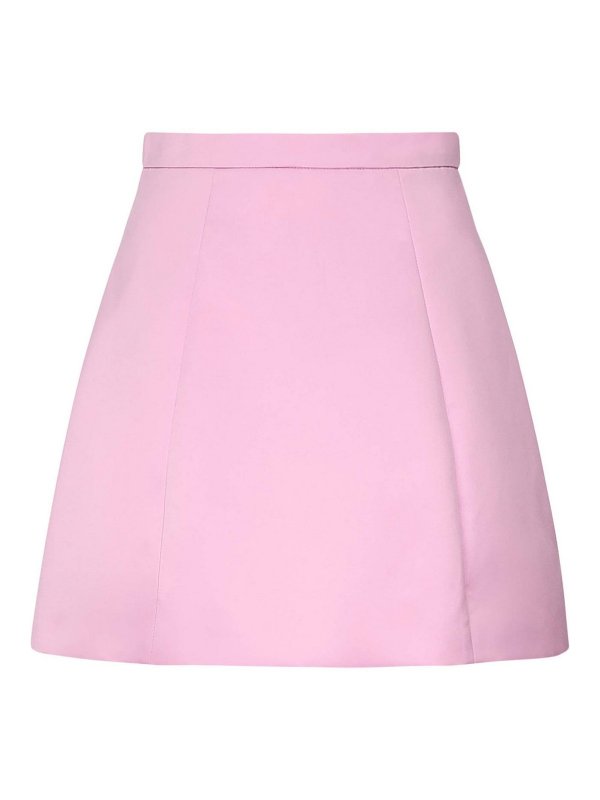 BLUMARINE: Mini jupes - Jupe Midi - Couleur Chair