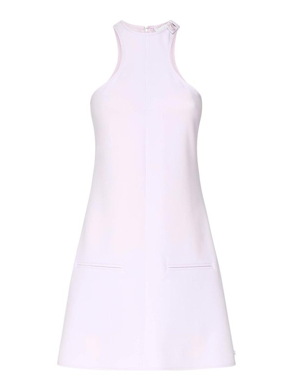 Courreges: Robe longueur genou - Robe Au Genou - Couleur Chair