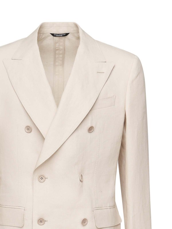 The Best Shops DOLCE & GABBANA: Blazer - Blazer - Beis