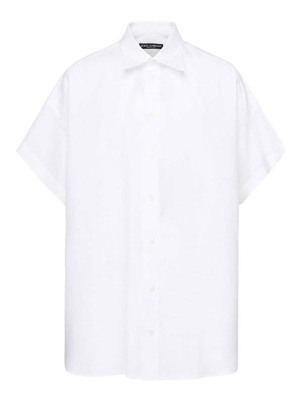 DOLCE & GABBANA: shirts - Shirt With Wide Sleeves