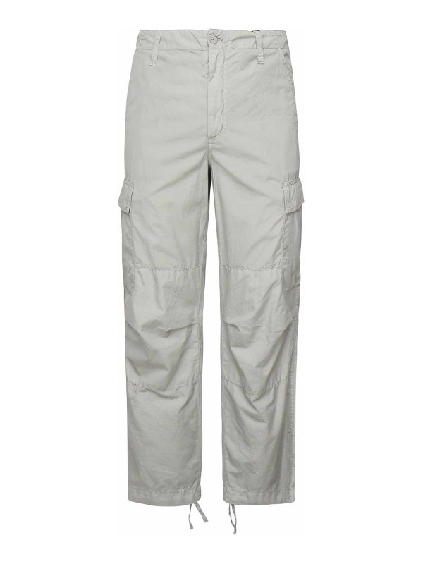 DOLCE & GABBANA: カジュアルトラウザー - カジュアルパンツ - グレー