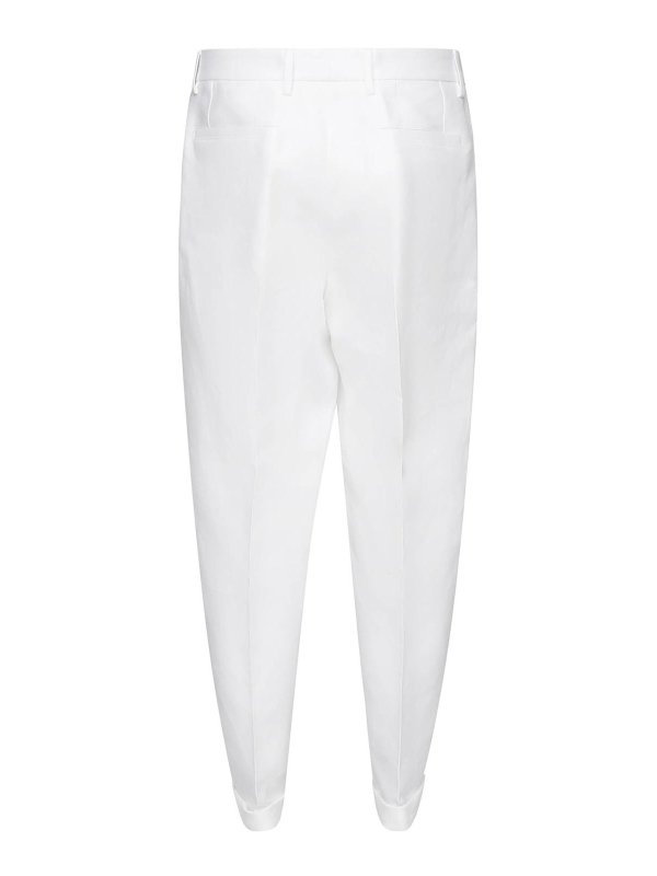 DOLCE & GABBANA: Casual Hosen online - Casual Hose - Weiß