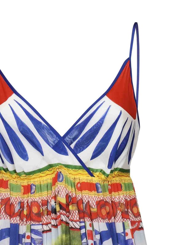 The Best Shops DOLCE & GABBANA: Vestidos largos - Vestido Midi - Multicolor