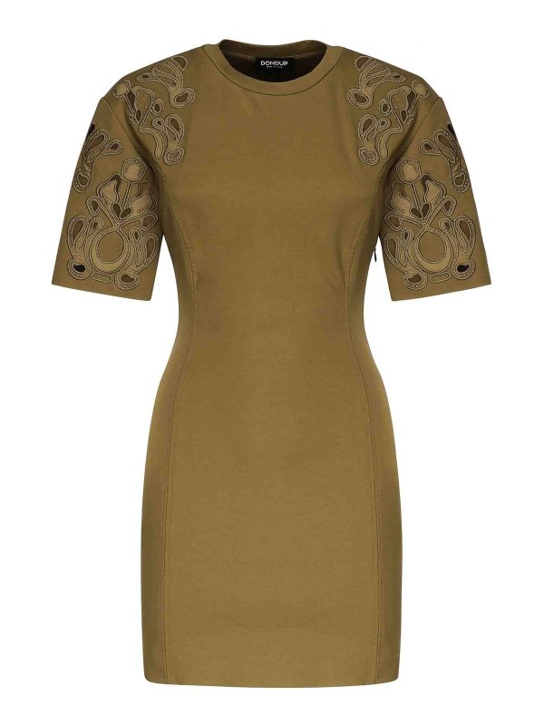 DONDUP: abiti al ginocchio - Abito corto Jersey