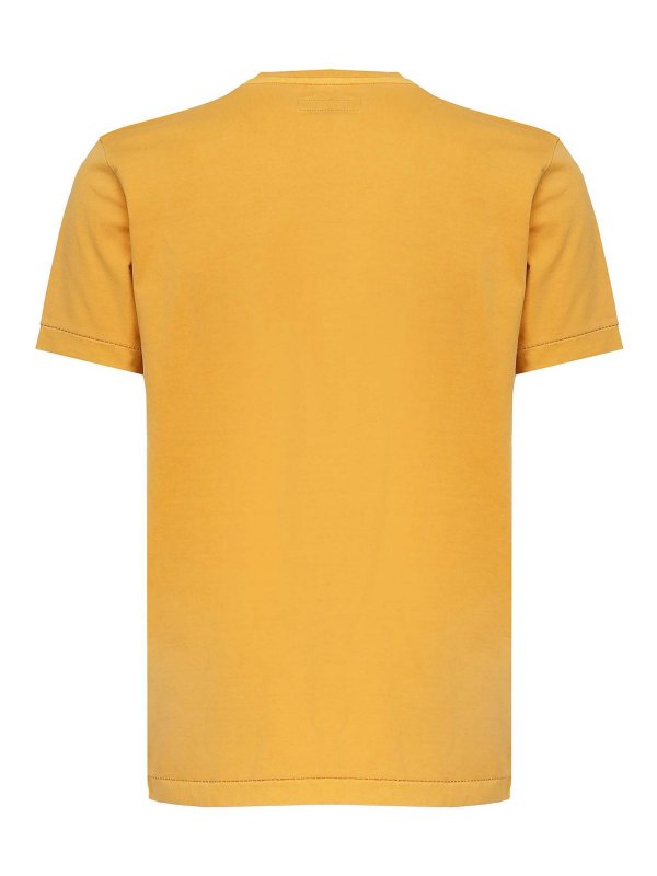 FAY: Tシャツ online - Tシャツ - ダークイエロー