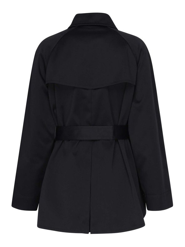 FAY: Capes &  Ponchos online - Short Trench Coat In Wool And Cashmere
