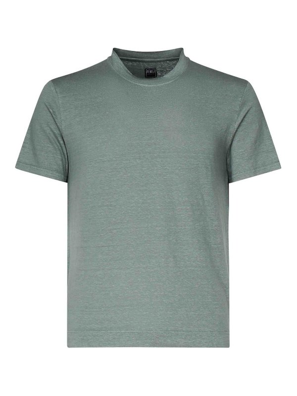 FEDELI: T-shirts - T-Shirt - Vert