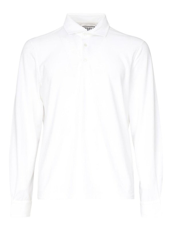 FEDELI: ポロシャツ - ポロシャツ - 白