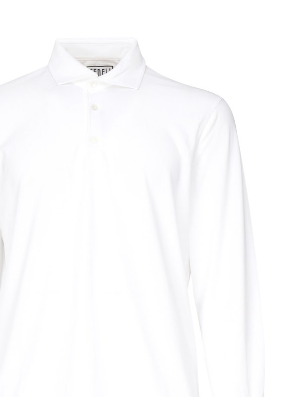 The Best Shops FEDELI: ポロシャツ - ポロシャツ - 白