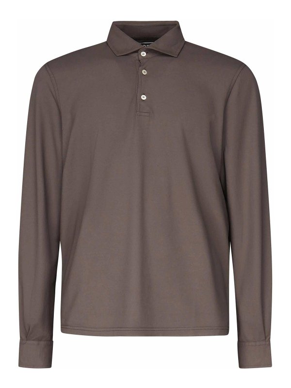 FEDELI: polo - Polo a manica lunga