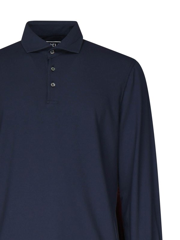 The Best Shops FEDELI: ポロシャツ - ポロシャツ - ブルー