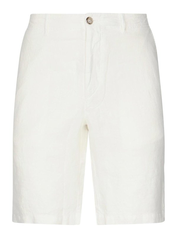 FEDELI: Hosen Shorts - Shorts - Weiß