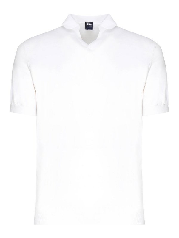 FEDELI: ポロシャツ - ポロシャツ - 白