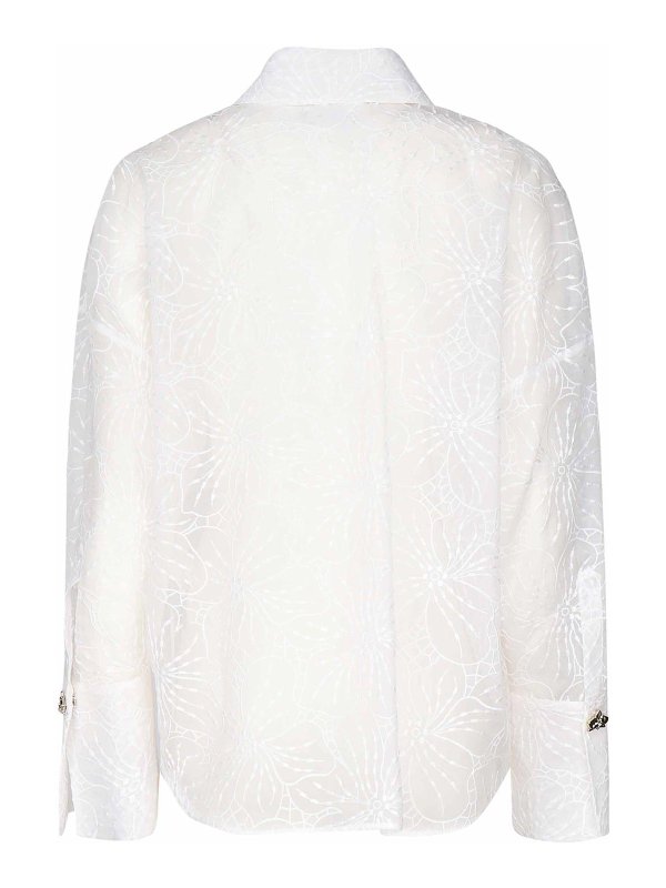 GENNY: camicie online - Camicia da ricamo orchidee