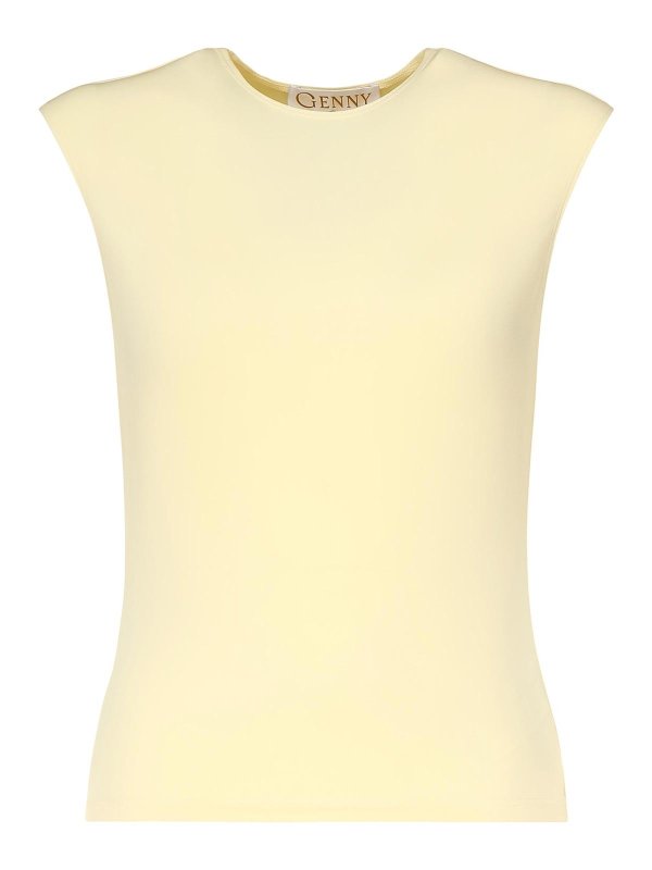 GENNY: Tops & Débardeurs - Top - Jaune