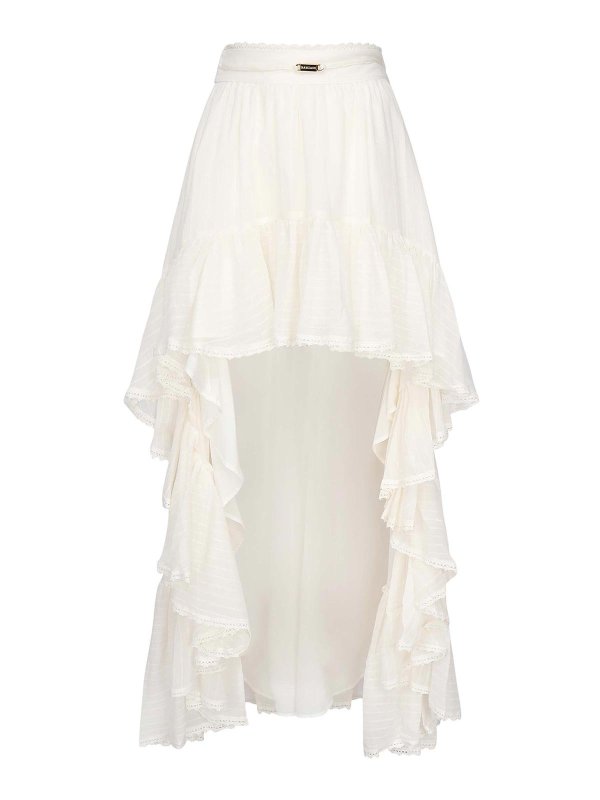 MARCIANO: ロングシャツ - ロングスカート - 白