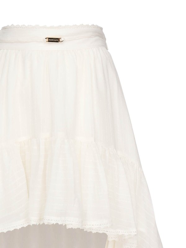 The Best Shops MARCIANO: ロングシャツ - ロングスカート - 白