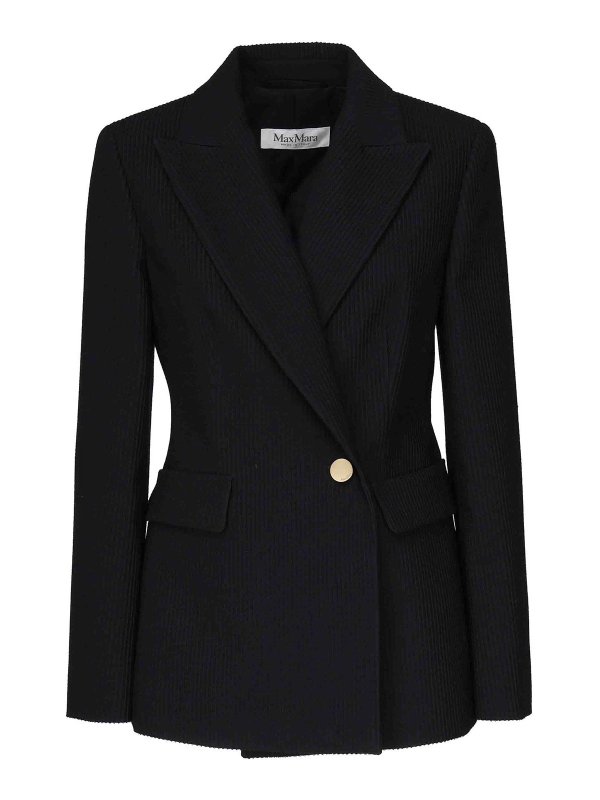 Max Mara: Blazer - Blazer - Blau
