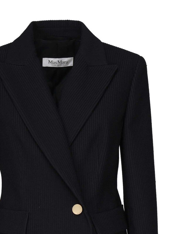 The Best Shops Max Mara: Blazer - Blazer - Blau