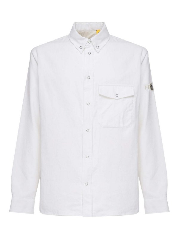 MONCLER: Casualjacken - Casualjacke - Weiß