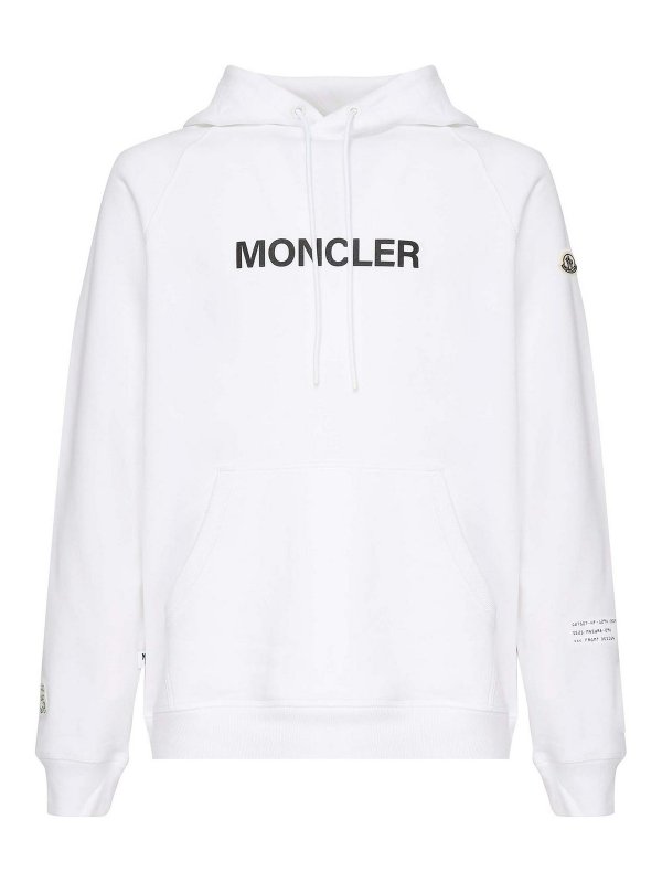 MONCLER: スウェット＆セーター - スウェットシャツ/セーター - 白