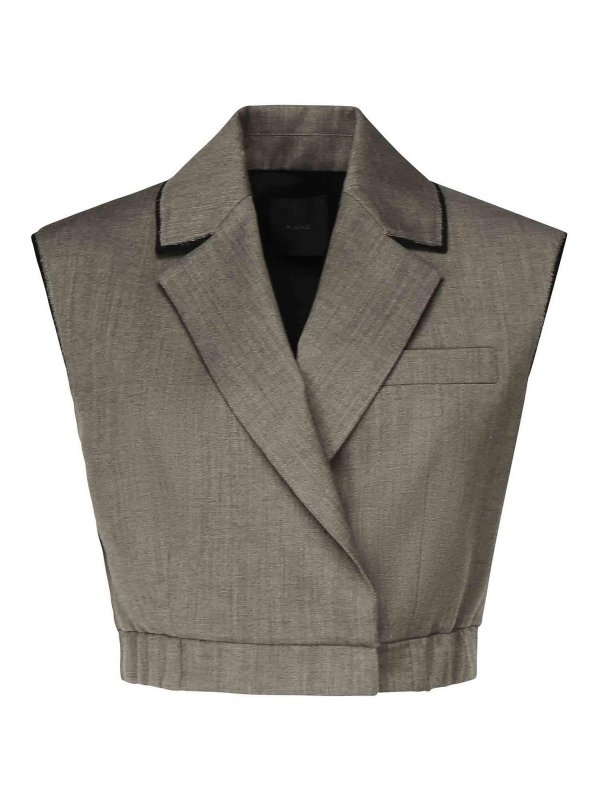 Pinko: ベスト - ベスト - ブラウン