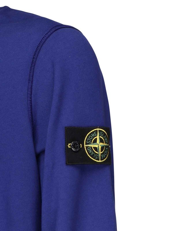 The Best Shops STONE ISLAND: Sweatshirts & Pulls - Sweat-Shirts - Bleu