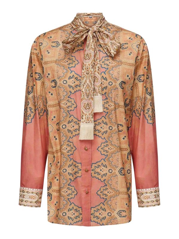 VALENTINO GARAVANI: シャツ - シャツ - マルチカラー