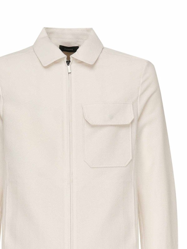 The Best Shops ZANONE: カジュアルジャケット - カジュアルジャケット - 白