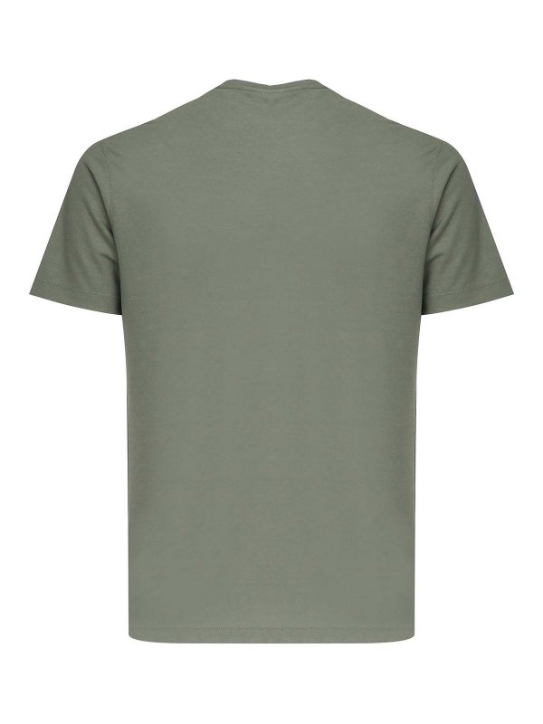 ZANONE: T-shirts online - T-Shirt - Dunkelgrün