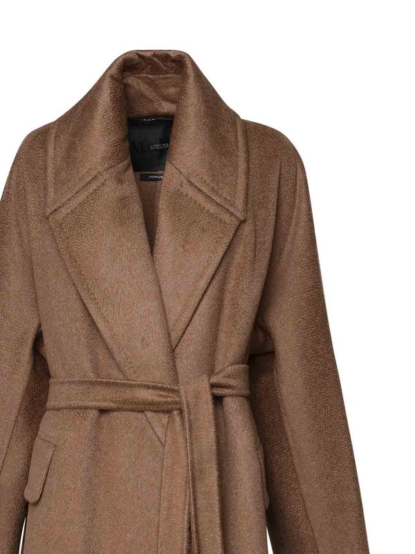 The Best Shops Max Mara: Kurze Mäntel - Kurzer Mantel - Beige