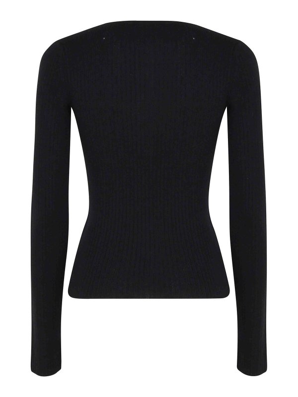 Max Mara: クルーネック online - クルーネック - 黒