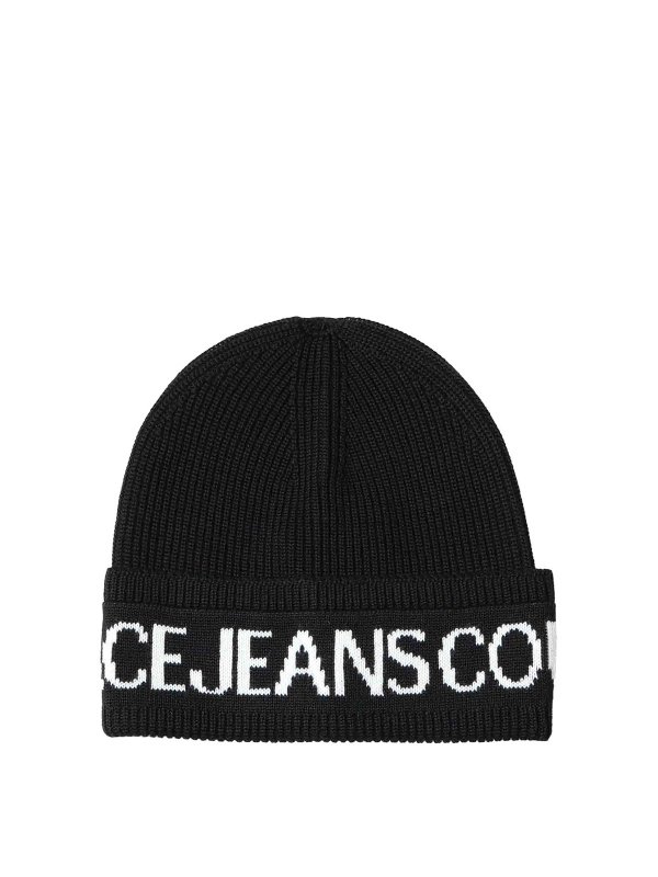 Versace Jeans Couture: Mützen - Mütze - Schwarz