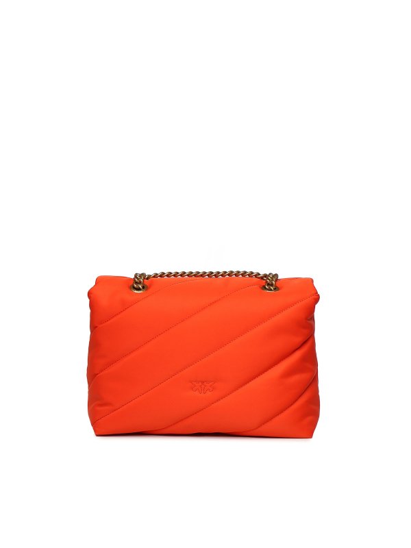 Pinko: borse a tracolla online - Borsa in tessuto trapuntato in borsa love