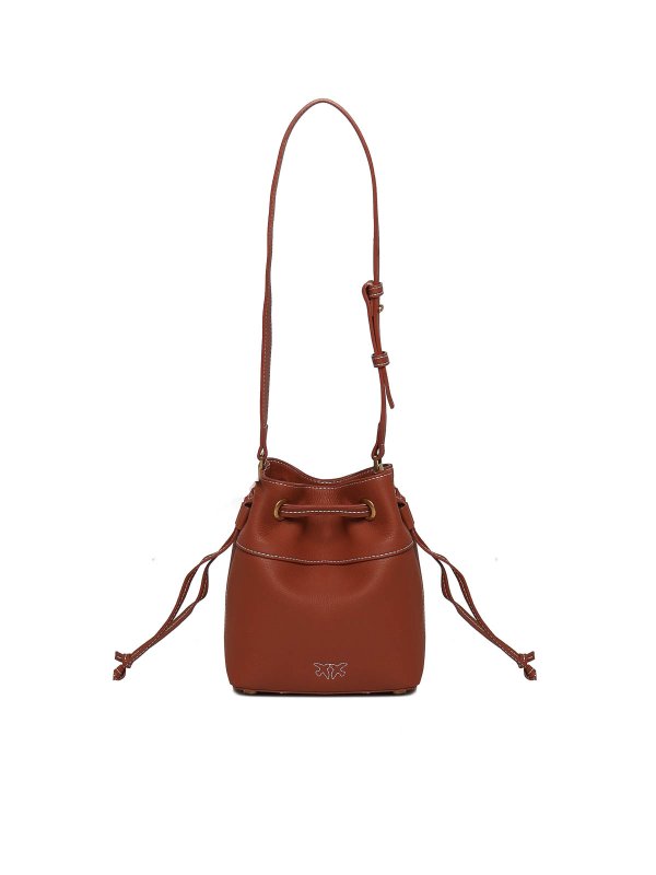 Pinko: Bolsas bandoleras online - Bolsa Bandolera - Marrón