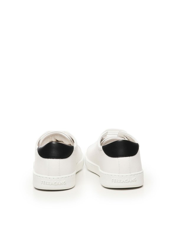 FERRAGAMO: sneakers online - Double Gancini Sneaker